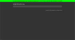 Desktop Screenshot of originalhacker.org